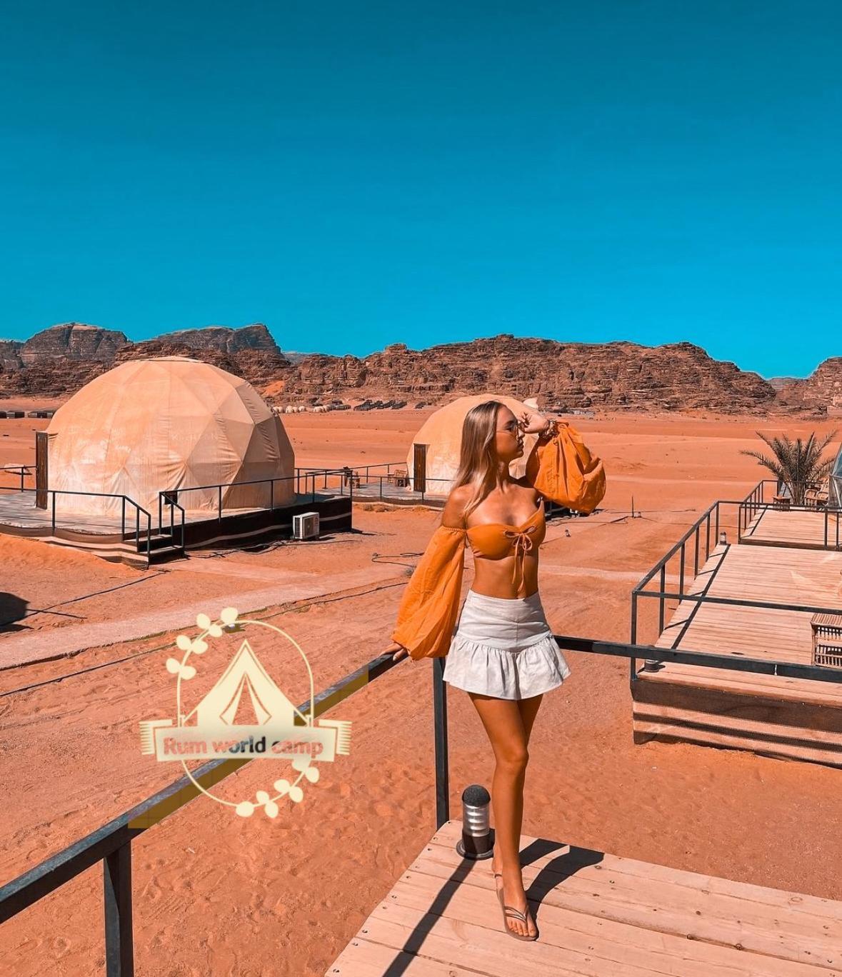 וואדי רם Rum World Bubble Luxury Camp מראה חיצוני תמונה