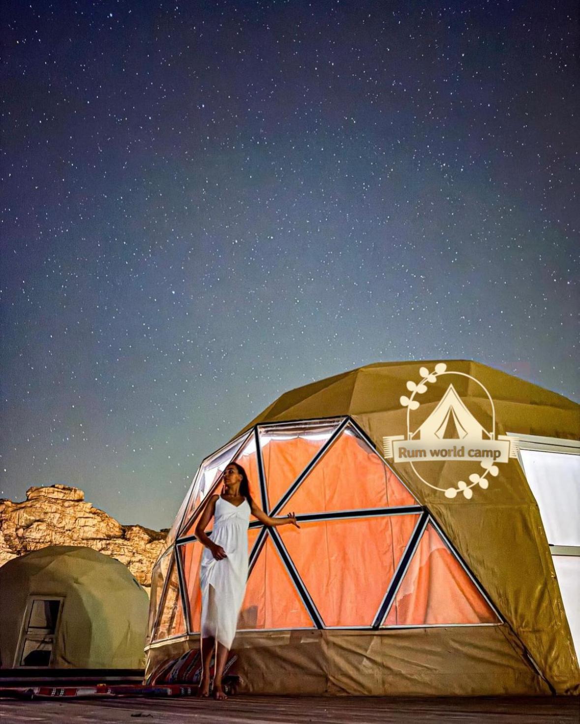 וואדי רם Rum World Bubble Luxury Camp מראה חיצוני תמונה