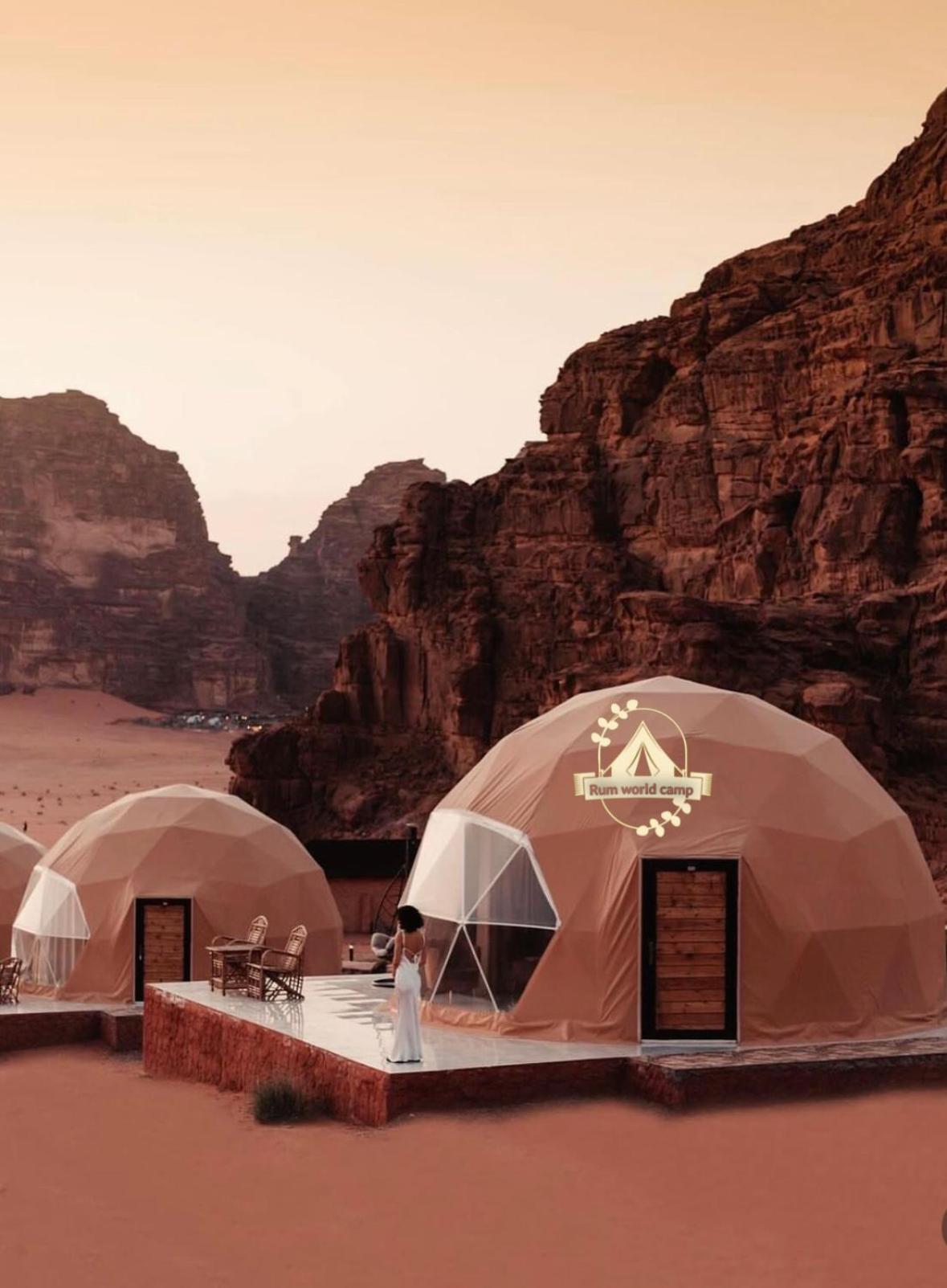 וואדי רם Rum World Bubble Luxury Camp מראה חיצוני תמונה