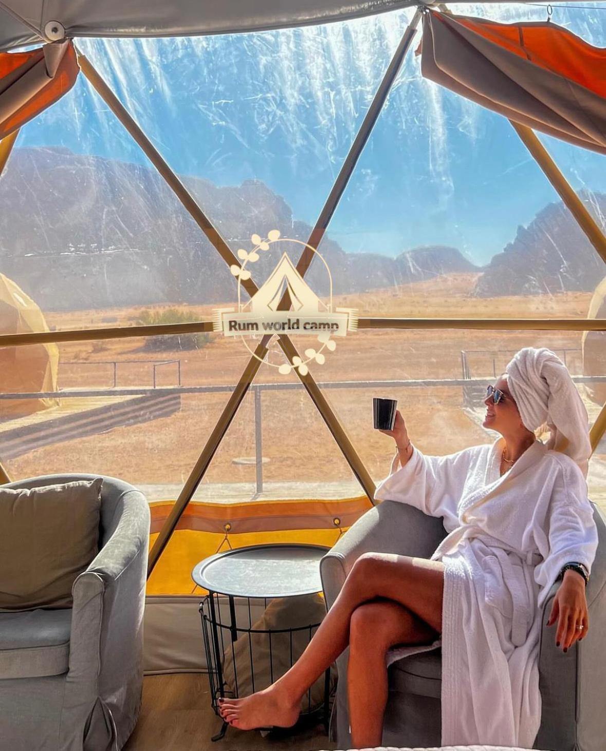 וואדי רם Rum World Bubble Luxury Camp מראה חיצוני תמונה