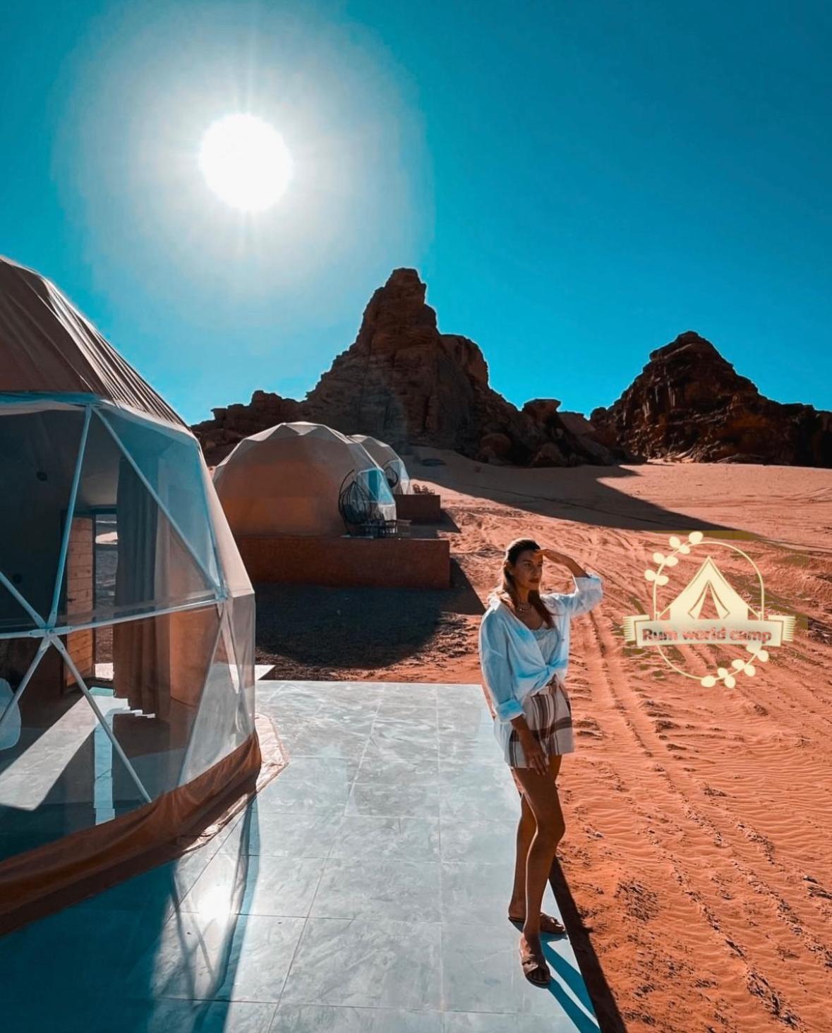 וואדי רם Rum World Bubble Luxury Camp מראה חיצוני תמונה
