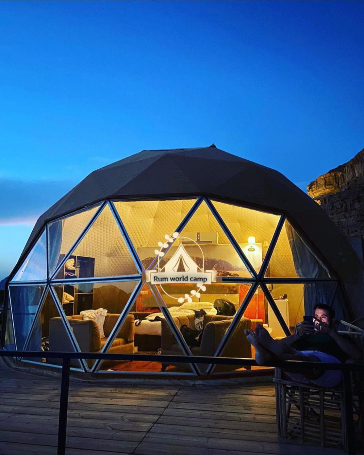 וואדי רם Rum World Bubble Luxury Camp מראה חיצוני תמונה