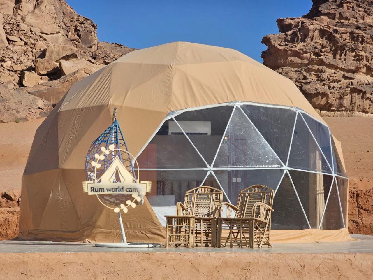 וואדי רם Rum World Bubble Luxury Camp מראה חיצוני תמונה