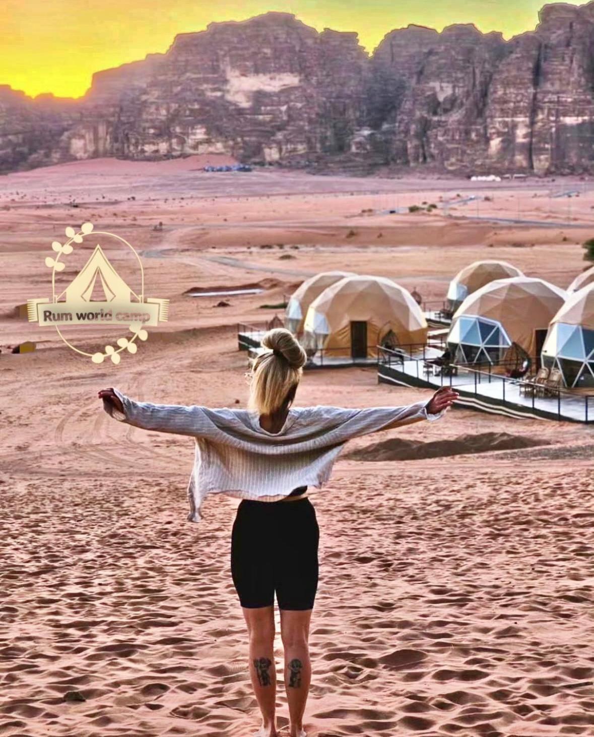 וואדי רם Rum World Bubble Luxury Camp מראה חיצוני תמונה