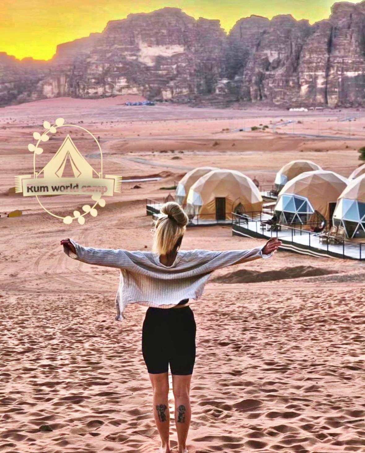 וואדי רם Rum World Bubble Luxury Camp מראה חיצוני תמונה
